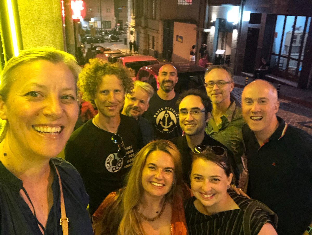 Maxime_Guyaux's tweet photo. #ALE19 I'm arrived in Paris, eating alone at the airport.. I already miss my dinners with strangers-became-friends in Porto! Some souvenirs with @agabrillagues @jcimetiere @sylviataylor @DrPeterBeck @ercappa @timob @GaelMareau @dcuesta Halina, Daniel, Aline, Karin, Manue.. ! https://t.co/hUhyDMXY4g
