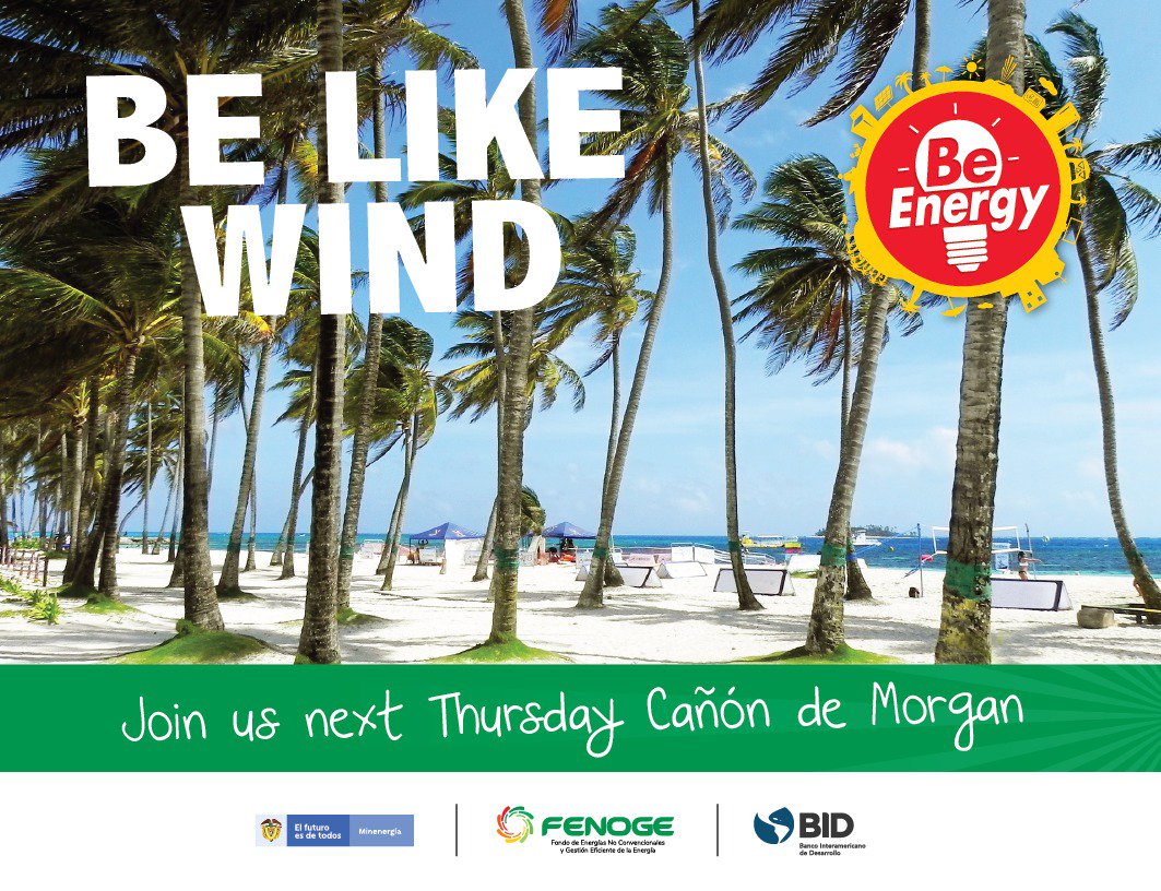 GobernacionSai's tweet photo. ¡El jueves 29 de agosto será un día muy especial en San Andrés!
Trae toda tu energía para disfrutar de exposiciones solares, artísticas, 
demostraciones reales de consumo y ahorro en el hogar.
#BeLikeWind #BeEnergy #BeASaver #BeTheLight #CuidaTusIslas https://t.co/ngCLXPYroo
