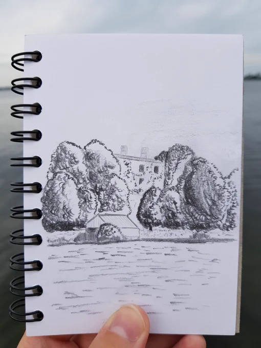 Chilling at Lough Ennell with @Zolwia this afternoon. #saturdaymotivation #lifedrawing 