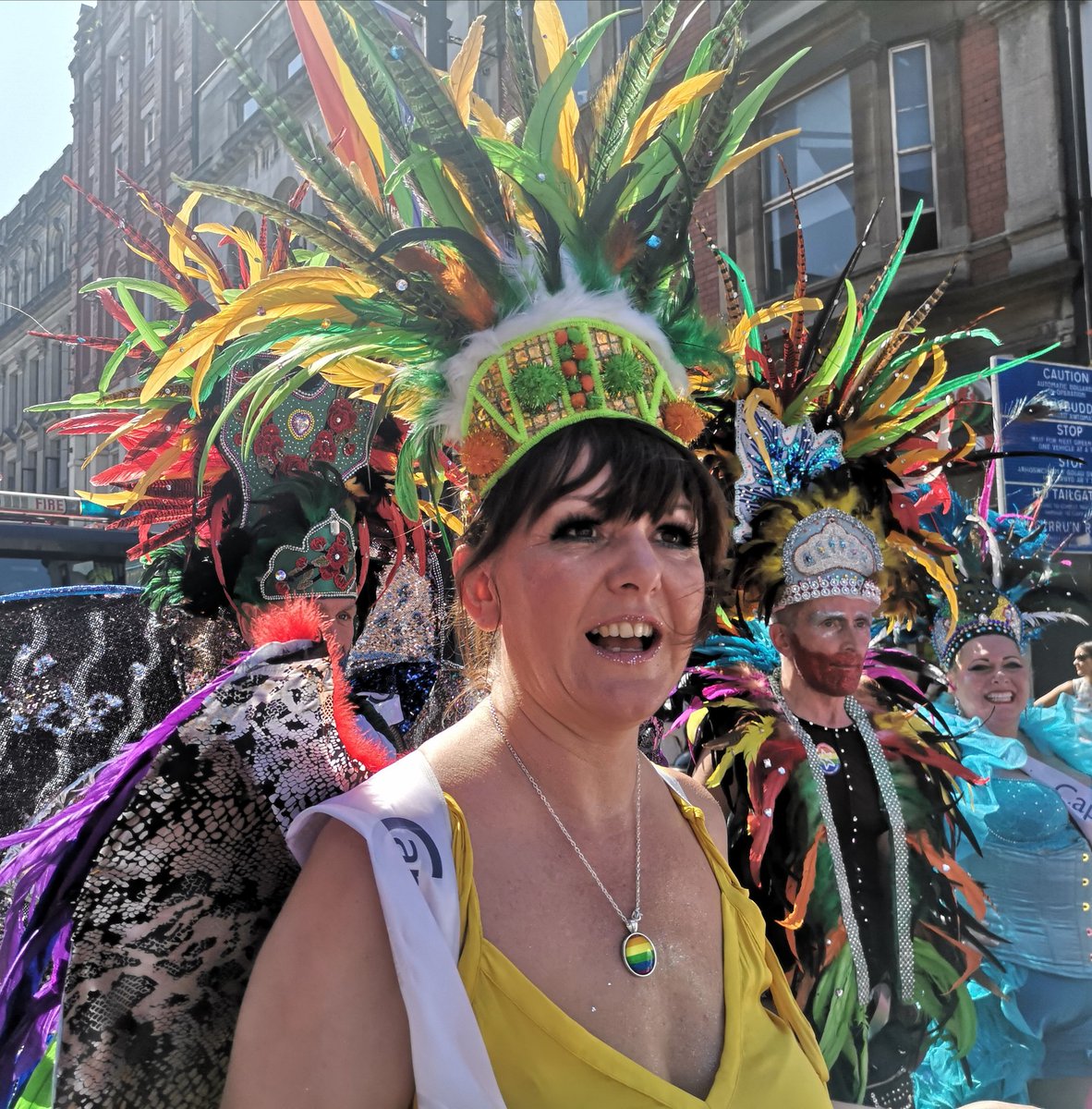 JonesJonesnig's tweet photo. NHS at Cardiff Pride 2019
Two  superb "hats" 🌈👍👌💐

#PrideCymru #StillProud  #PoliceWithPride @swpolice
#nhspride
@CV_UHB https://t.co/SC3hokFpDT