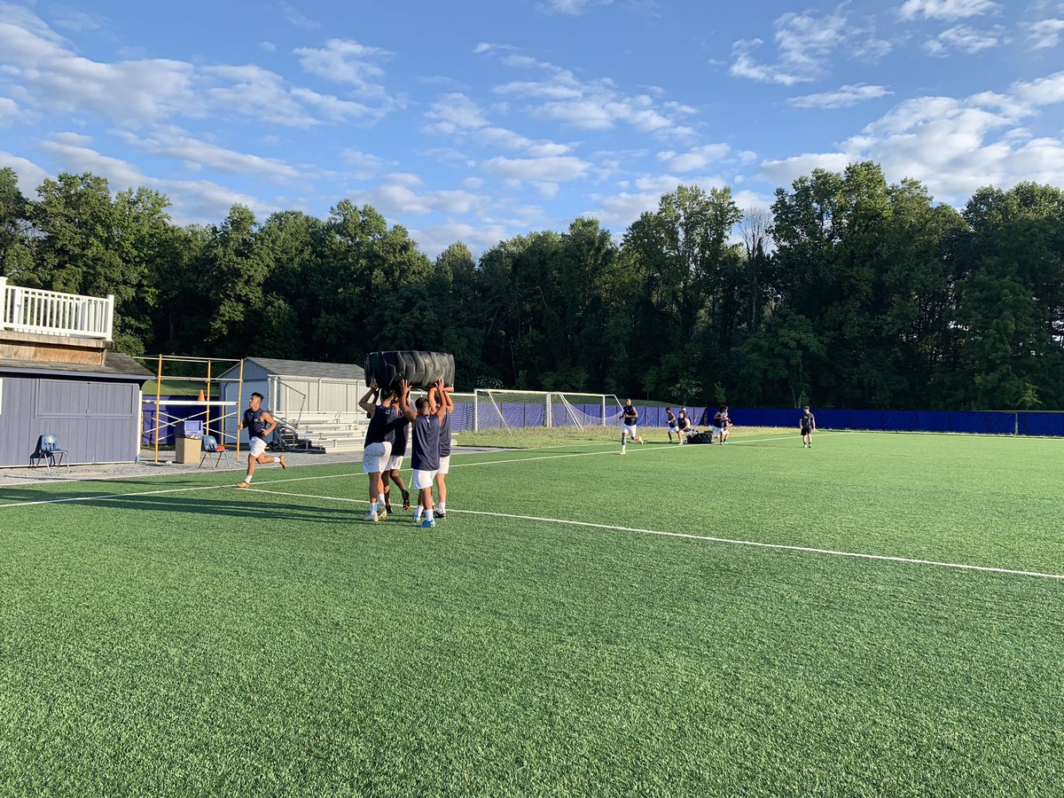 SURamsMSoccer's tweet photo. #easymoney 💪🏽💪🏽What a strong finish for preseason camp! Shout out and special thanks to Infantry Officer, KJ, for coming out and workin’ them mentally and physically #teamfirst #mentaltoughness @SURamsOfficial https://t.co/glKgmaLVfn
