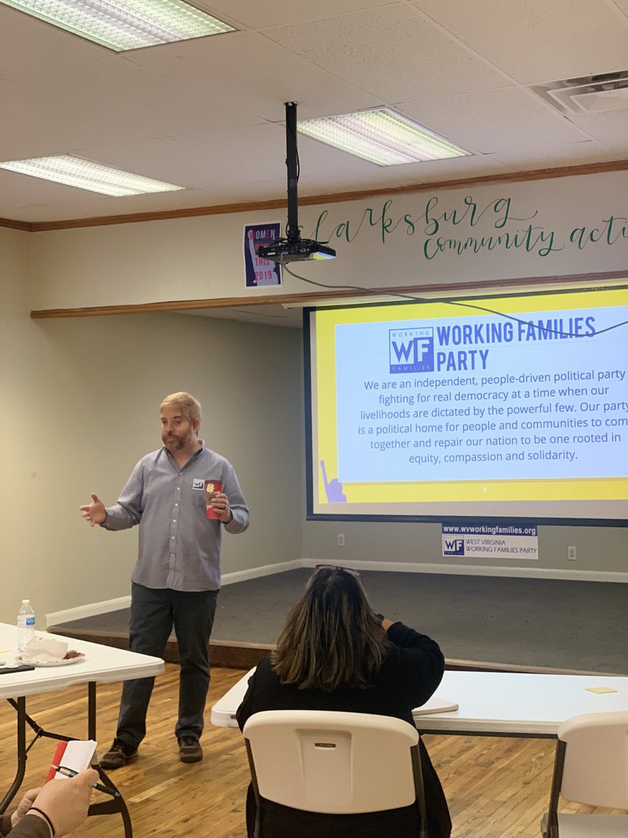 peoplepersson's tweet photo. Allyship is exemplified by @FrankenberryWV. Yday while the @WMNRunCampaigns team strategized, he got groceries, printed &amp; set up. Today in his 5 min to pitch @WVWorkingFams he centered gratitude for every person in the room — so grateful for his leadership &amp; today, his support! https://t.co/ZYEarQX2hA