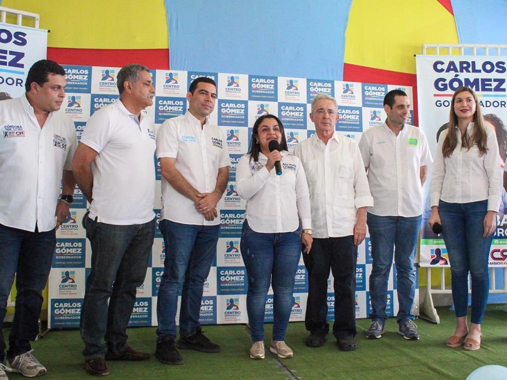 anacorreajimez's tweet photo. Participamos con entusiasmo en el encuentro de candidatos del partido Centro Democrático, gracias al expresidente y senador Alvaro Uribe por la invitación. Nos comprometemos a trabajar por el progreso de nuestro Departamento, ASAMBLEA 
CÓRDOBA TIENE FUTURO #52 💛 https://t.co/FqSlet7axx