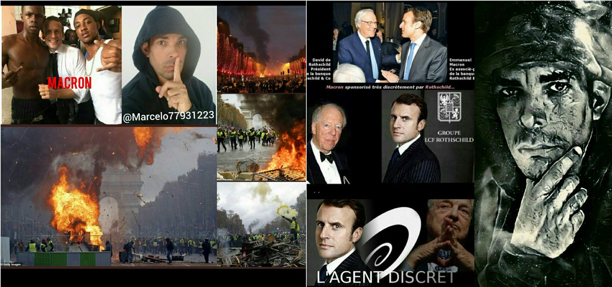 Marcelo77931223's tweet photo. #G7Biarritz #G7France #QAnon 

@EmmanuelMacron Realmente a sua casa está em chamas!🔥
#MacronLies #MacronLiar 

#YellowVests #MacronPuppet #Globalists #NewWorldOrder #Agenda📓#NWO https://t.co/tRzEP9R0kG