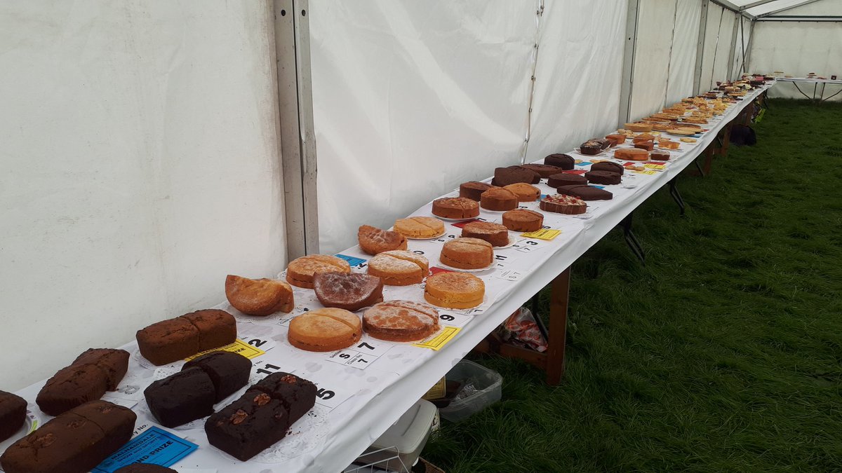 ScaifeHallFarm's tweet photo. Ive had a fab day @MalhamShow thank you for inviting me to judge the cakes etc 😁 https://t.co/BVeyinHN11