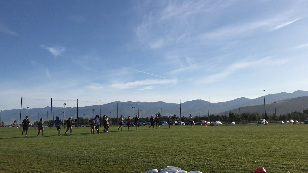 Beautiful day to play some ultimate! First game against Fiasco coming up in 48 mins!