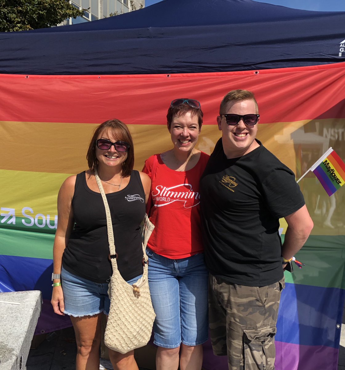 joslimmin1world's tweet image. Team day out  @SotonPride with @SWMattPack @RachelMarriott9  such a good day!