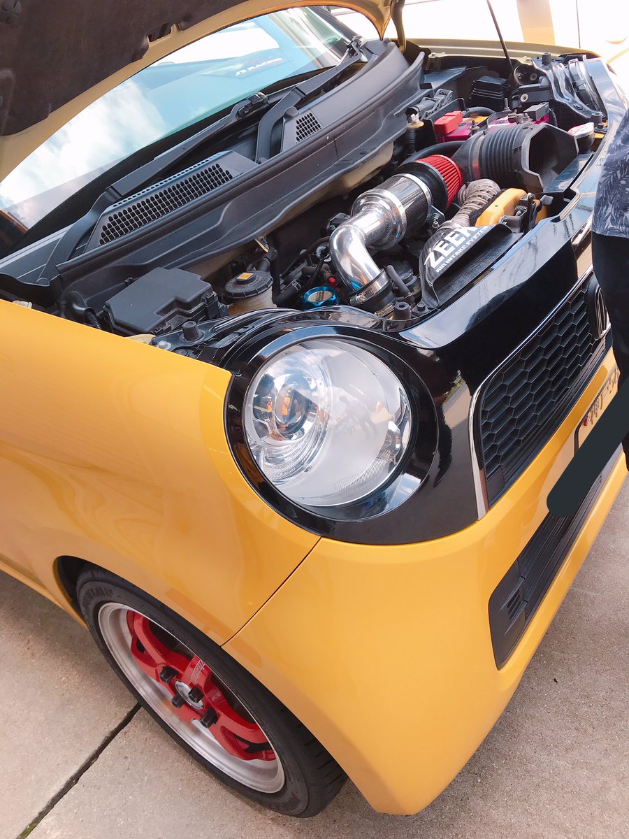 うめはらだいご 430セントラル 遅くなりましたが今日も沢山のご来店ありがとうございました そして今日遂にn Oneのhyper Ecuが完成したので近日ラインナップ出来そうです ブーストアップ リミッター解除 ローテンプファン化されて一気に5000rpm