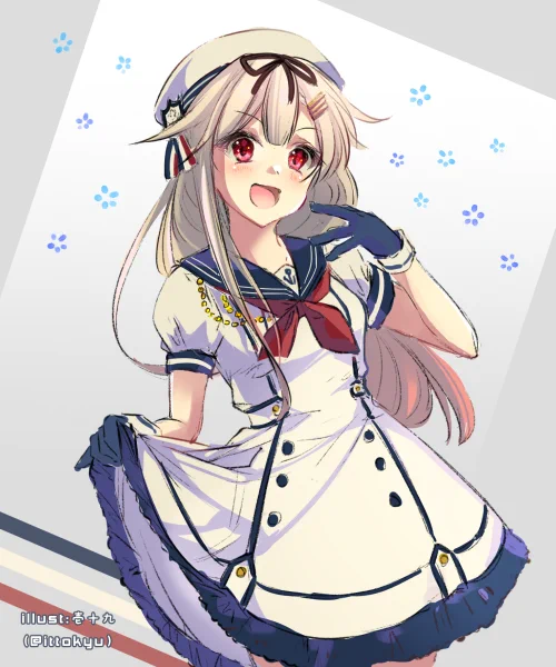 #これを見た人は夕立ちゃんをTLに放流しよう 