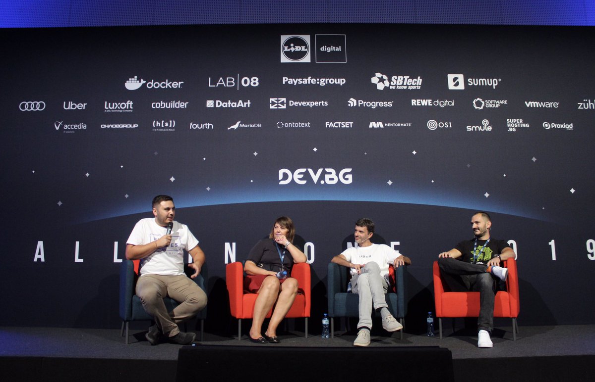 eprodanova's tweet photo. Alex Popov from @UberEng Sofia: “My success is not a result of my actions, but my team’s actions.” #devbg #devbgallinone #uber #uberengineering #uberengsofia https://t.co/jfcGevNGtD