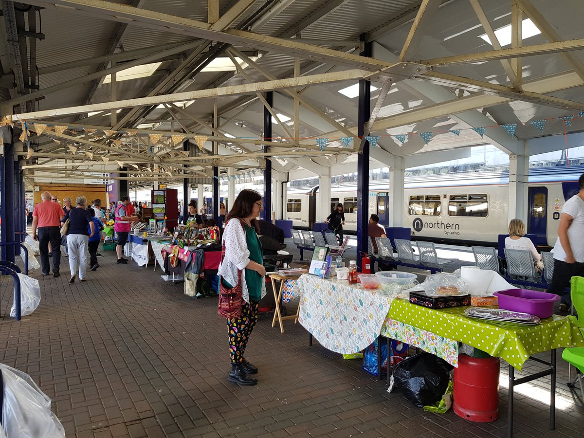 If you're travelling to <a href="/BoltonFoodFest/">BoltonFoodFest</a> by train today, make sure you pay a visit to the first ever ‘fringe’ food and drink festival event at Bolton train station. There are more than 20 stalls showcasing activities and nibbles as well as an exhibition