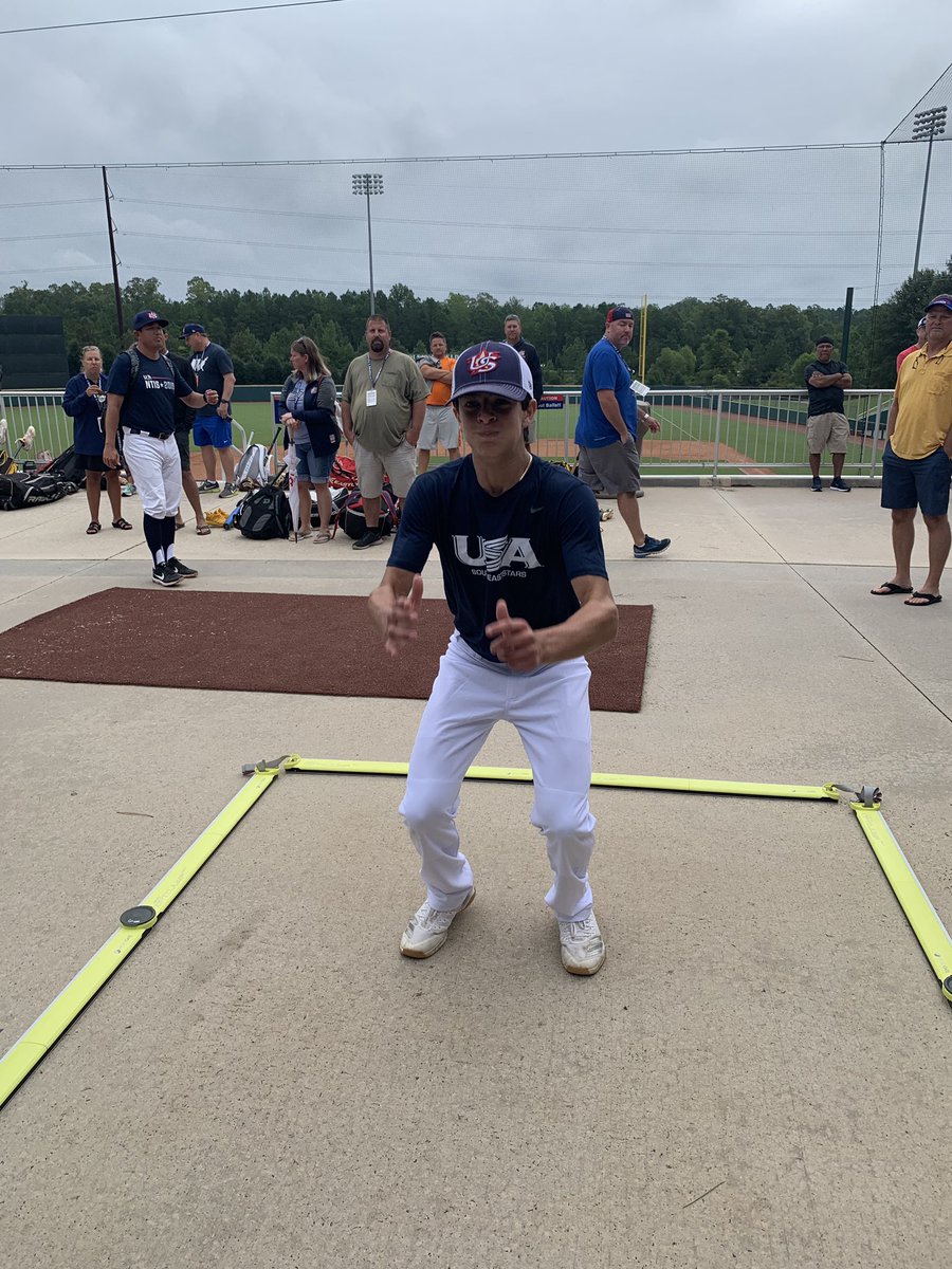 coachmerry's tweet photo. Titan ⚾️ - 3D measurement of force production @USABaseballNTIS - essential to hitting (GRF) and fielding (1st step) at higher levels. 
#makeyourrepscount in S&amp;C and dynamic stretch💪 https://t.co/nuJsQv4J60