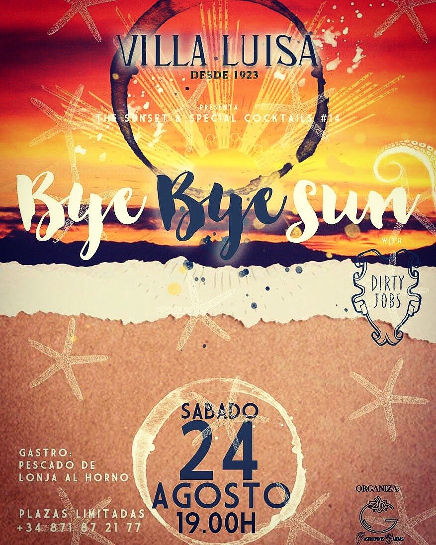 Dirtysoficial's tweet image. 👉Seguim🎧🌿!
.
.👉Avui tornam a @villaluisasoller amb una nova edició de Bye Bye Sun🌅🌺!
.
.DIRTYJOBS TWELVE㊗️🙌.
.
.#dirtyjobstwelve #dirtyjobs #liveset #sunset #djsoller #djmallorca #villaluisasoller