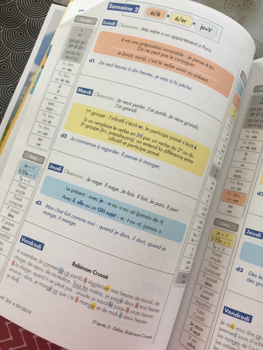 Ouuuuh elle me plait cette progression "clé en main" en dictée que le magazine ⁦<a href="/La_Classe/">Editions La Classe</a>⁩ va publier par épisodes tout au long de l'année ! 🤩