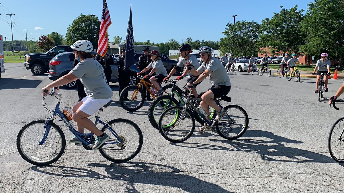 AJPicenteJr's tweet photo. Eleanor and I were so happy to participate in todayβs 5th Annual #RideforJoe to honor children impacted by #cancer and #leukemia. We personally rode for McKenzie Fuller, who is one of the strongest, kindest and most beautiful little girls you will ever meet. https://t.co/kVBGgFOmix