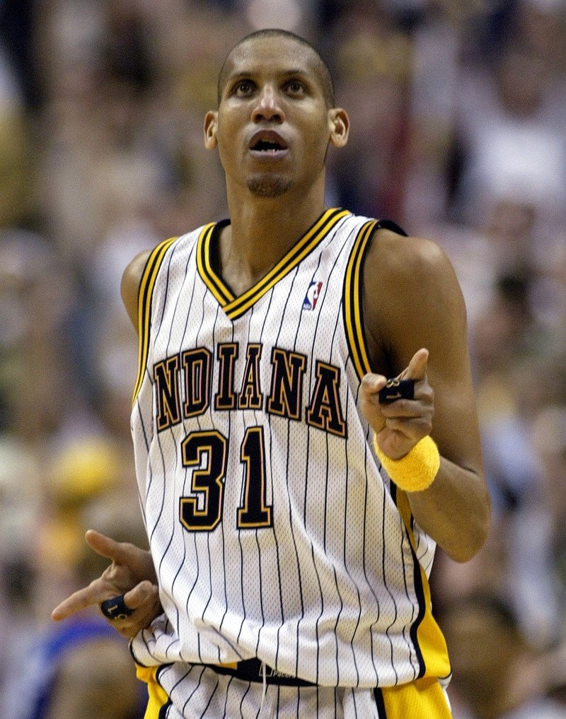 Pinstripe Pacer //

Happy Birthday Reggie Miller      