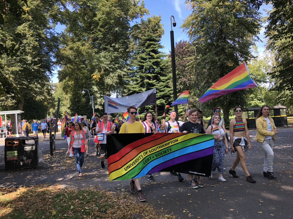 University of Southampton LGBTQ+ Society tweet media