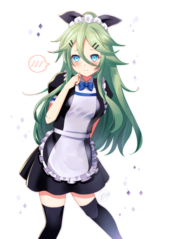 山風(艦これ) 「#これを見た人は山風ちゃんをTLに放流しよう 」|壱十九 / illustratorのイラスト