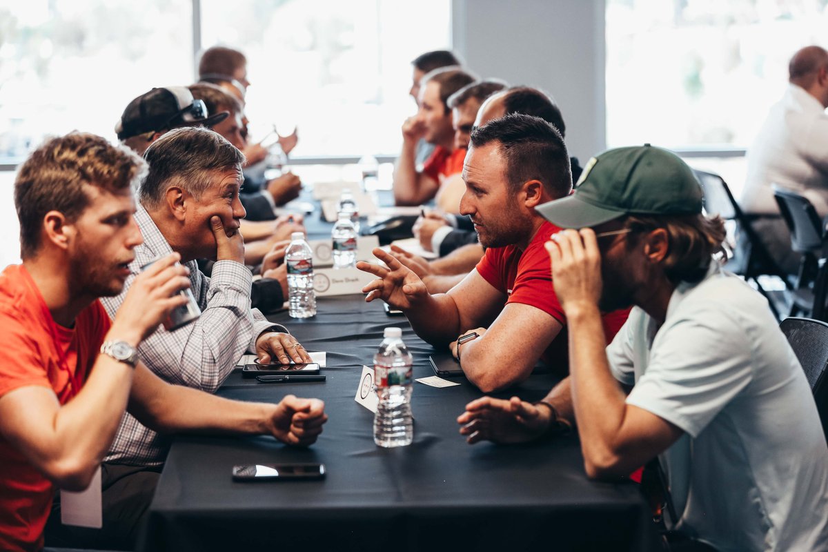 LifeatMX's tweet photo. It's Day 2 at Patriot Boot Camp 2019 here at MX in Lehi, UT! Yesterday afternoon's one-on-one mentoring sessions (entrepreneurs and mentors) were wonderful and productive. Much more today! #PBCUTAH 
@USAA
@patriotbootcamp
 #military #veterans #Entrepreneurship https://t.co/ALIWseLDEl