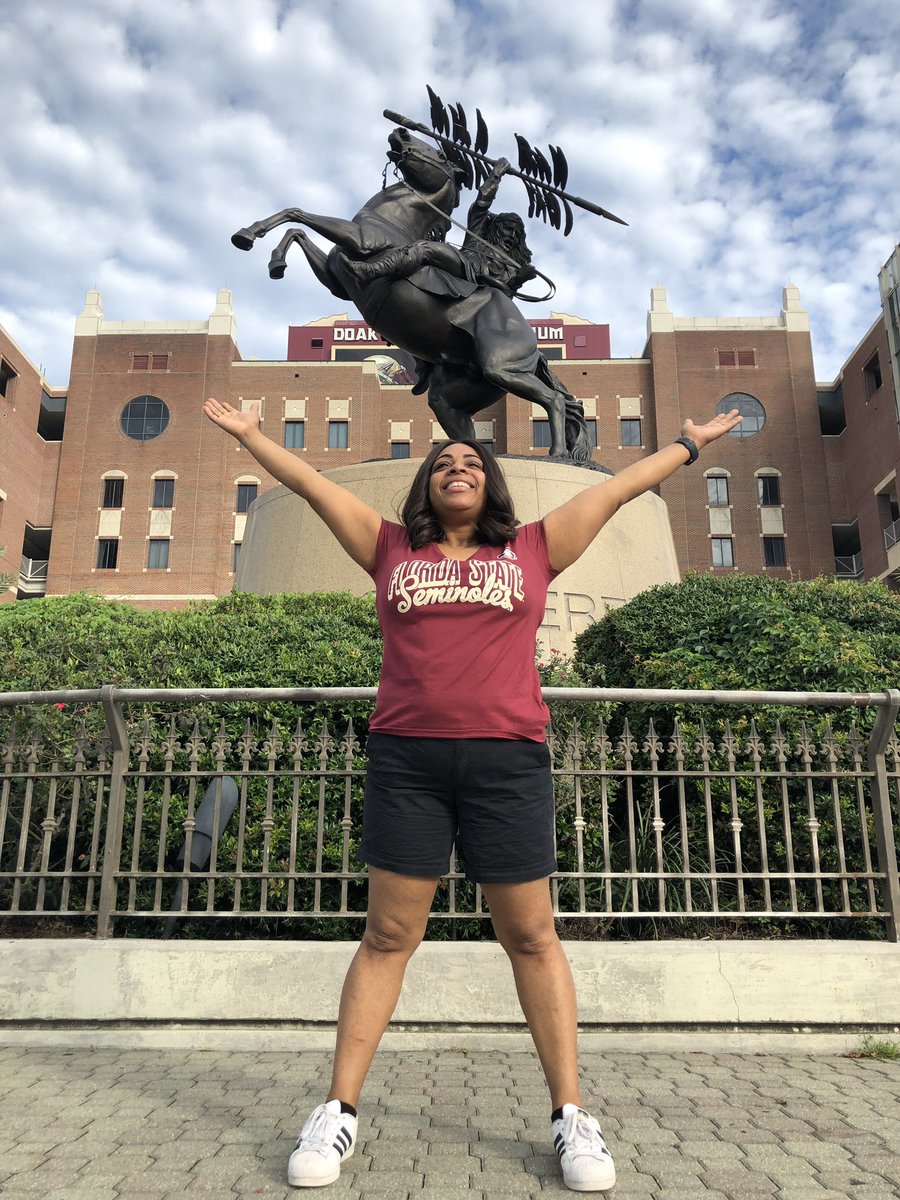 MsAmbroyzee's tweet photo. High, HIGHER, HIGHER LEARNING. Feeling nostalgic at #FSU #TALLY #tallahassee #whereitbegan #collegeofeducation #gonoles #unconquered #doak #empowered #landisgreen https://t.co/v8LQSr173N