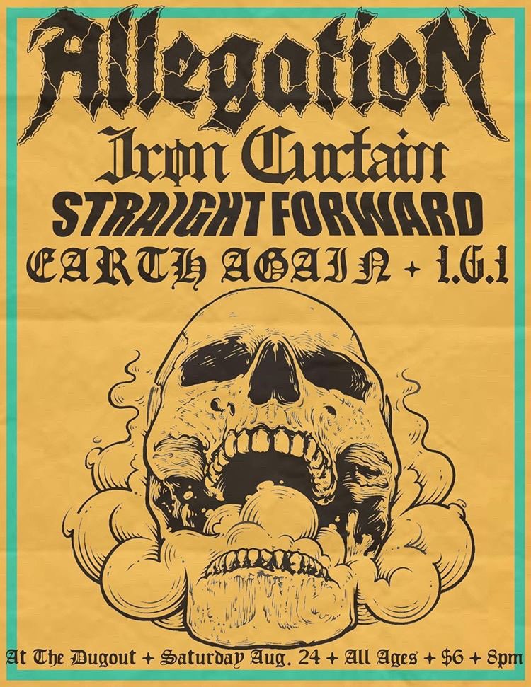 allegationhc's tweet photo. Last stop with the homies in @IronCurtainCA come out and have a good time! https://t.co/SRWAWbmKm4