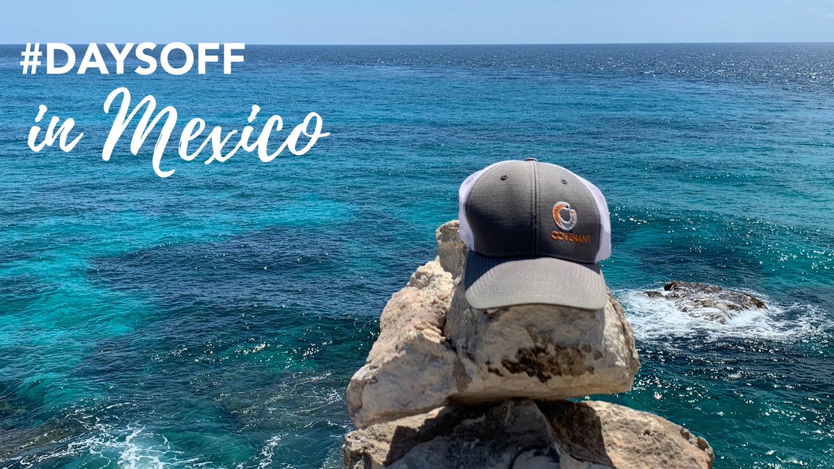 CovenantTesting's tweet photo. #CovenantSwag looks good everywhere, but it's looking especially nice by that beautiful blue water in Mexico! Thanks for sending in your #Daysoff pics. Have a great weekend, family! https://t.co/xGbewHCKoe