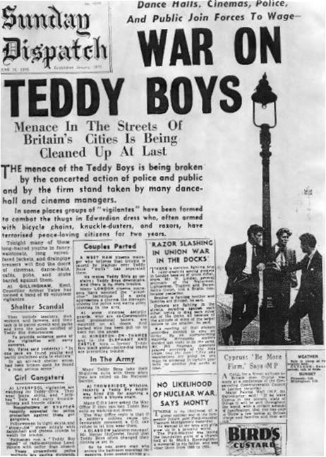 Context: These Teddy Boys had been super bothered by the increase in Caribbean immigrants in the North Kensington area throughout the mid-50s. They were not happy to see an interracial couple A group of Teddy Boys approached Majbritt + called her a “black man’s trollop”