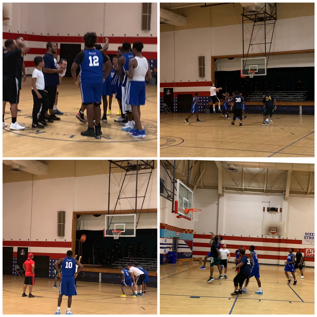 Thank you <a href="/MBrown536/">Maxwell</a> for inviting our <a href="/PhillyPolice/">Philadelphia Police Department</a> <a href="/PPD19Dist/">PPD 19th District</a> Officers to come out and share the experience of basketball and conversation with these great young men. Appreciate your support and dedication to the young people in our city.