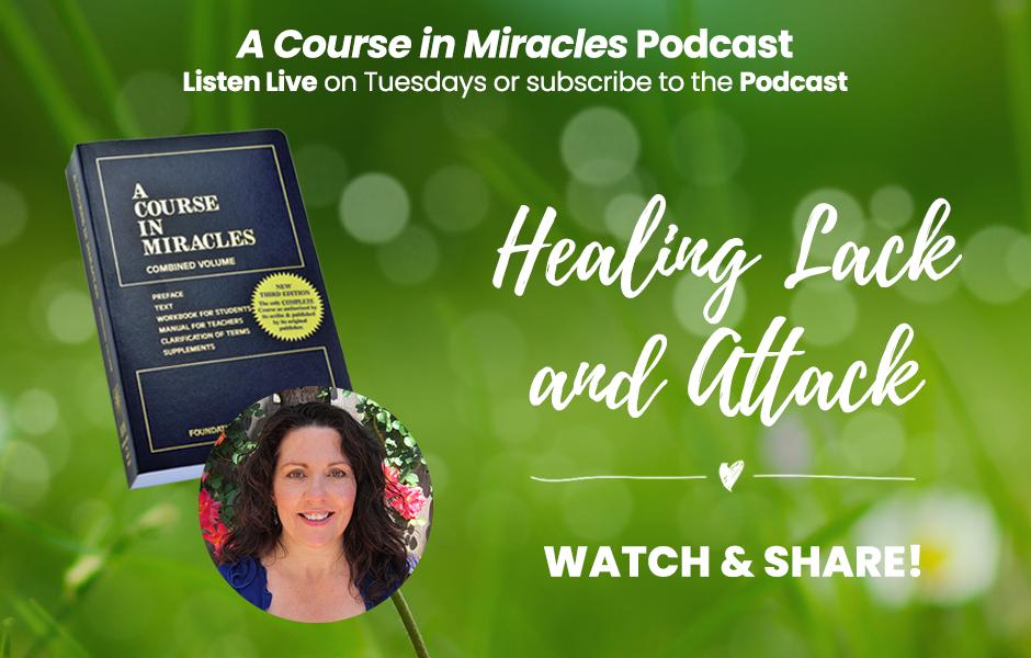 ACIM_Quote's tweet photo. Be profoundly successful at reducing the attack thoughts through truly LIVING A Course in Miracles in this #RadioEpisode "Healing Lack and Attack" 💜
📺: https://t.co/V4o1DFEx1S https://t.co/M2eu3MONES
