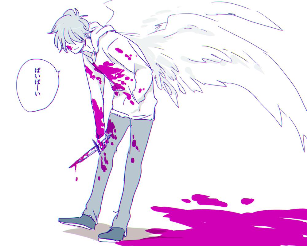 【オリキャラ】仕事中のラフィー。リストアップされた"悪い奴"を屠って回ります。 https://t.co/0KLUBI23G4