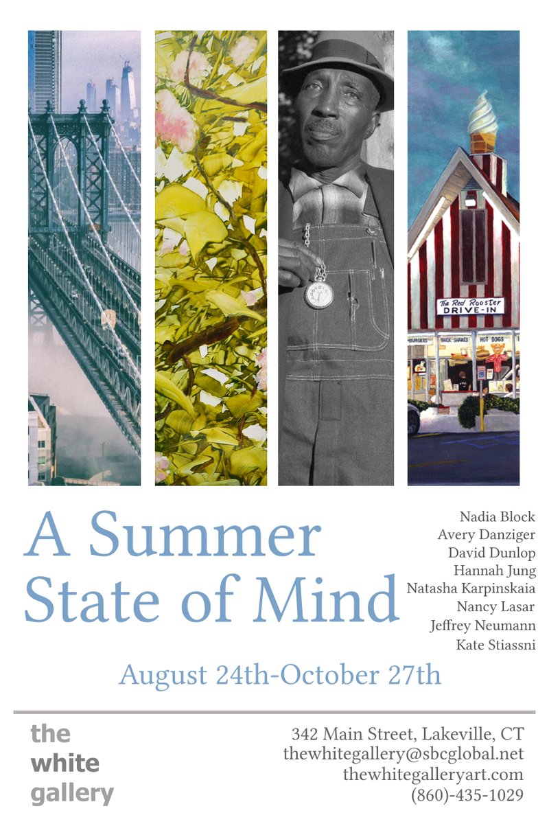 TheWhiteGallery's tweet photo. Opening today! https://t.co/7Twqv1dcH7