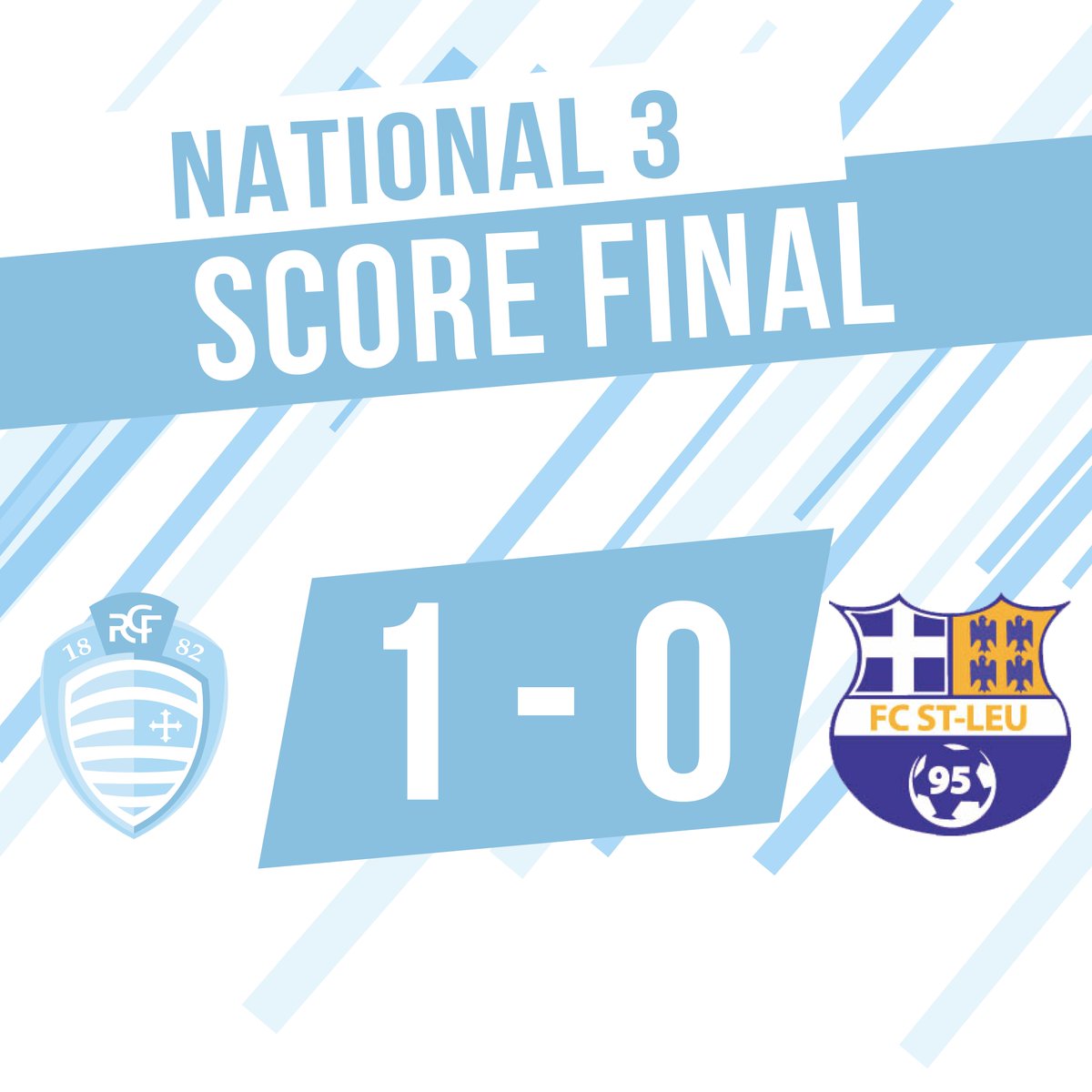 racing_cff's tweet photo. Victoire !!! Le Racing remporte son premier succès de la saison en championnat en s'imposant 1 but à 0 contre le FC Saint-Leu.

⚽️ Le buteur du Racing est Amine Meftah (9').

#AllezRacing #Racing #National3 #N3 #SaintLeu #Colombes https://t.co/DgRn0wRYe1