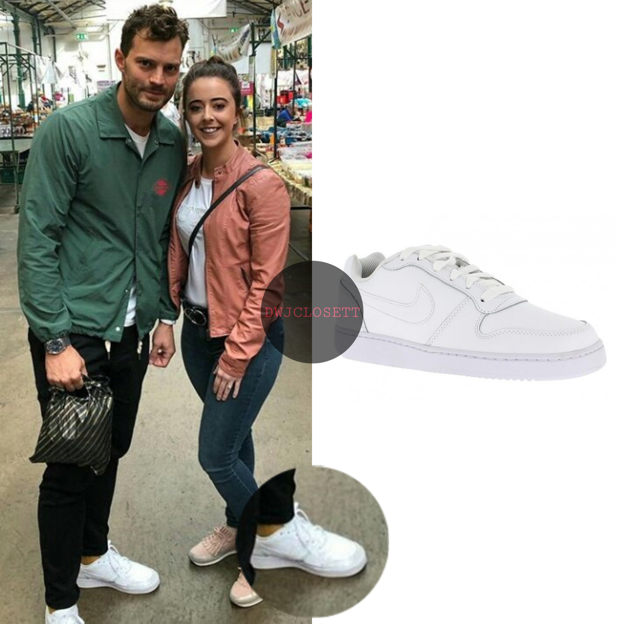 The Dornans Closet ❤️ on Twitter: "[NEW] today in St George's Market, Belfast. - Wearing the @nike Ebernon Low in White ($65), @kitsune Plain Bertil (sold out) and @omega