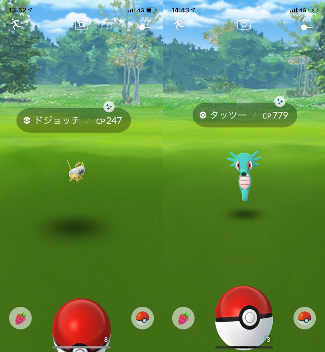 色違い ドジョッチ キバニアの色違い確率は 1000タップせよ みんなのポケgo みんポケ