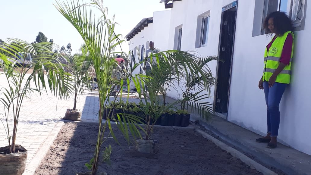 Casa Real's houses in Beira, Mozambique, are in perfect state again now that the post-cyclone repair and upgrade works (cyclone resistance measures, road construction and greenery) have been concluded. Everything is in place now for the first clients to move in shortly.
