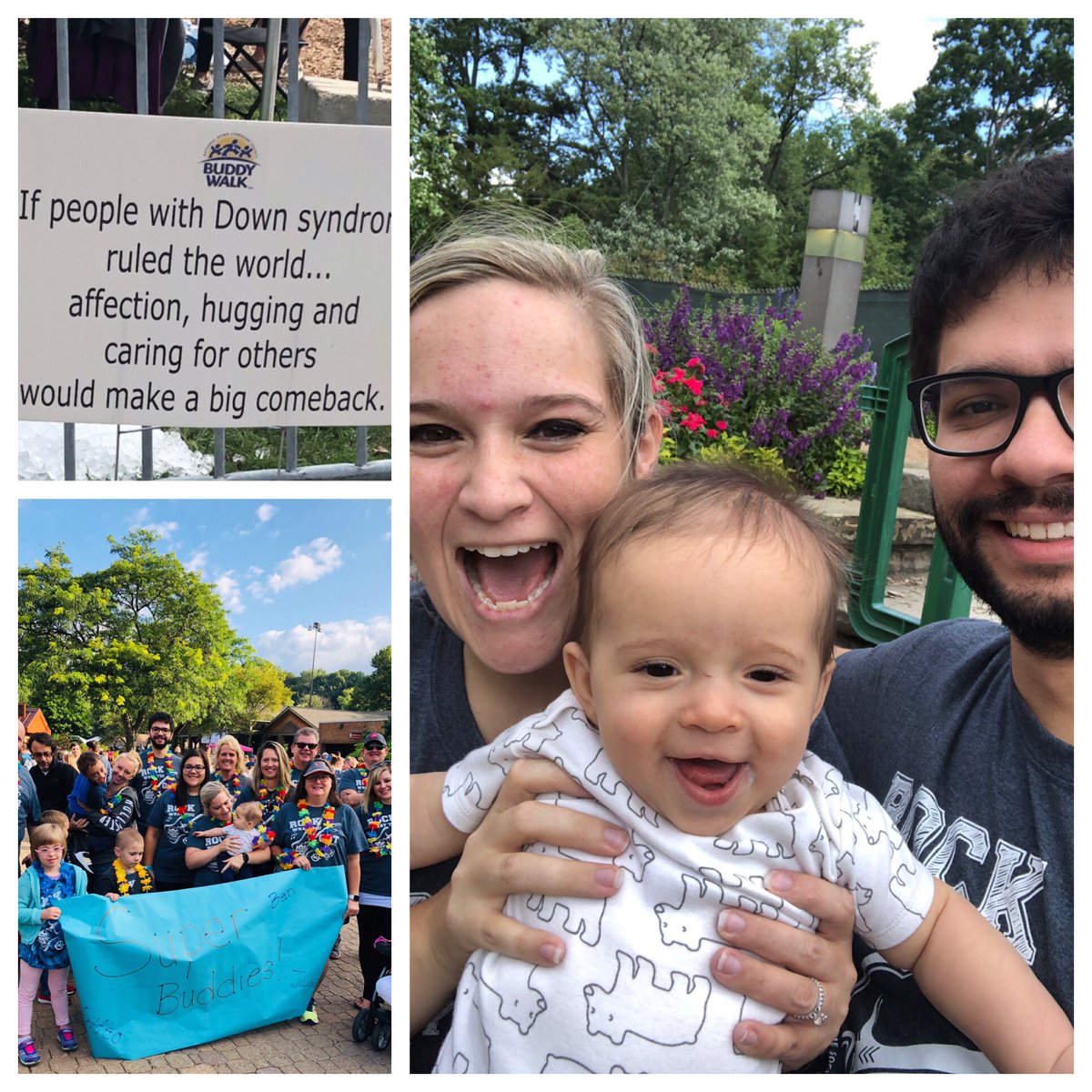 Perfect day with perfect people! #USOD #BuddyWalkCle2019 #OnceACard