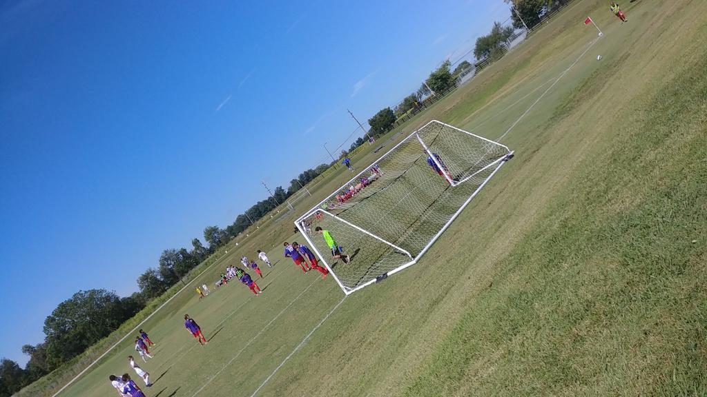 Varsity Soccer down 0-2 to CAL.