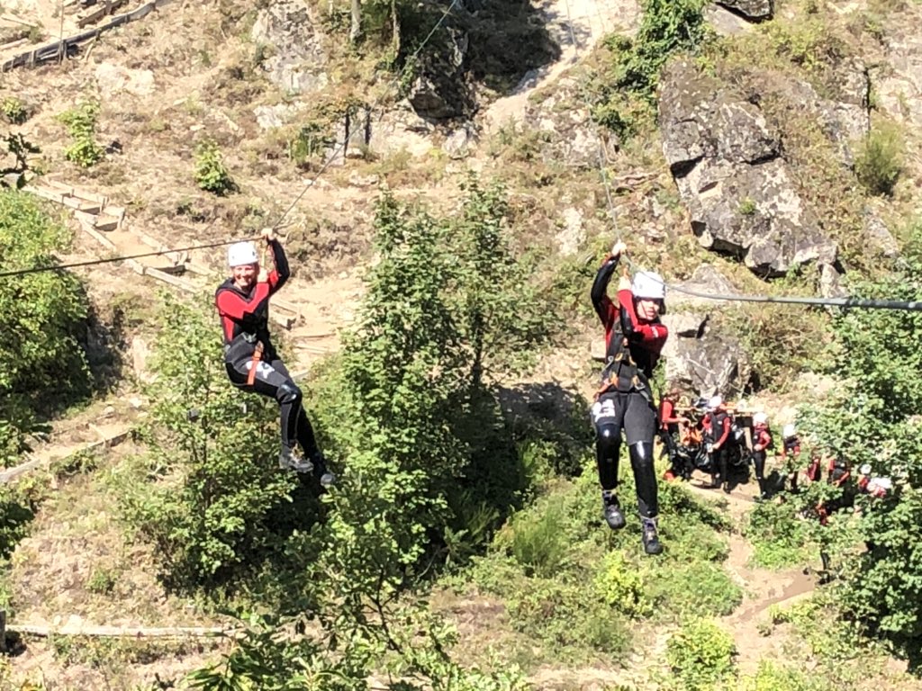 CHS_trips's tweet photo. Zip wire end to the canyoning. #chsupdates #pgl https://t.co/yfMReviYjk