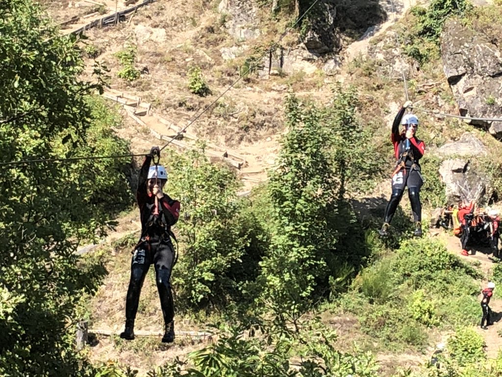 CHS_trips's tweet photo. Zip wire end to the canyoning. #chsupdates #pgl https://t.co/yfMReviYjk