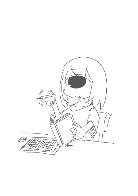 #もっと適当に単眼を描こう 