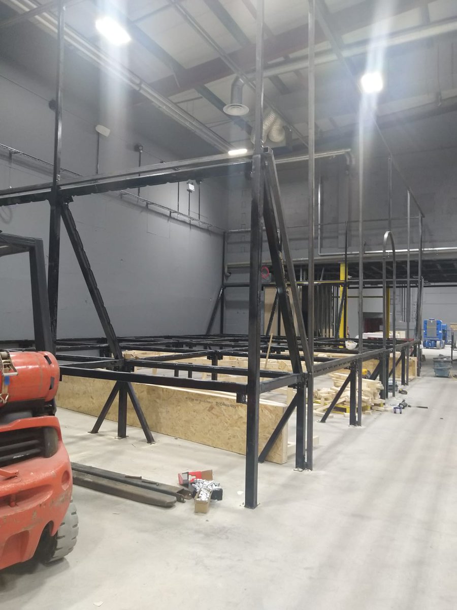 multiplay_uk's tweet photo. Trampoline Park: Injoy Southampton. Phase: Installation - Steelwork. A challenging multi-level construction.
Check out our website: https://t.co/yxJgUL1xO9 or call us on +44 (0)1252 933 839
#Multiplay #TrampolinePark #InjoySouthampton #ActivityPark #FunPark #JumpPark #Steelwork https://t.co/zvvyyLEOuz