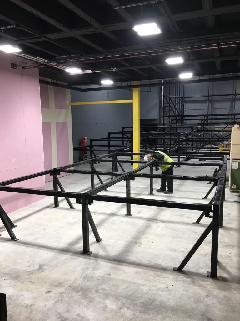 multiplay_uk's tweet photo. Trampoline Park: Injoy Southampton. Phase: Installation - Steelwork. A challenging multi-level construction.
Check out our website: https://t.co/yxJgUL1xO9 or call us on +44 (0)1252 933 839
#Multiplay #TrampolinePark #InjoySouthampton #ActivityPark #FunPark #JumpPark #Steelwork https://t.co/zvvyyLEOuz