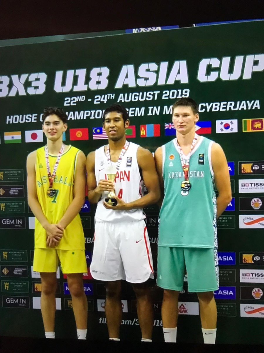 Congrats to our own <a href="/Daniel_Foster20/">Daniel Foster</a> for Being selected all tournament at 3x3 event in the Asia Cup.