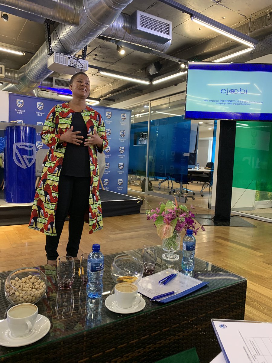 JenineZachar's tweet photo. What a stunning day full of incredible women; celebrating the founders / owners of 5 start up businesses that shine, and DM Pinky Kekana. Congrats to our winner, @ejoobi, and @3d_imo who will be joining us in Budapest for #ITU2019
 #magic #SBWomenInICT  @SB_BizConnect @DtpsZA https://t.co/2RM8mgoTc9