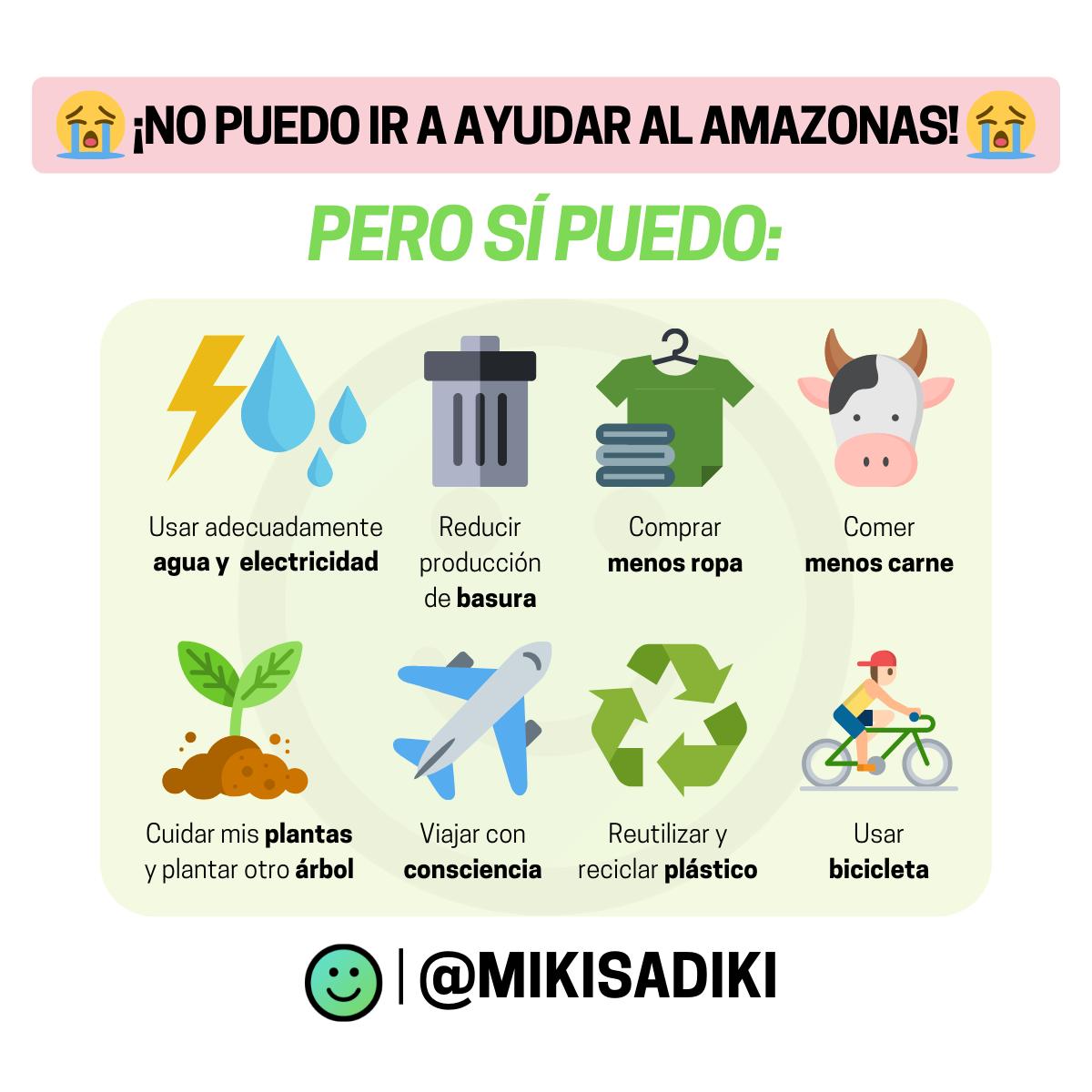 mikisadiki's tweet photo. Todos nos preguntamos acerca de qué podemos hacer ante esta situación, pero lo único que llegamos a sentir es impotencia😞

Aún así, podemos marcar una diferencia y contribuir nuestro granito de arena, por un planeta más verde y sostenible🌳

#amazonas #amazonia #incendio #eco https://t.co/KLXNp9a5ah