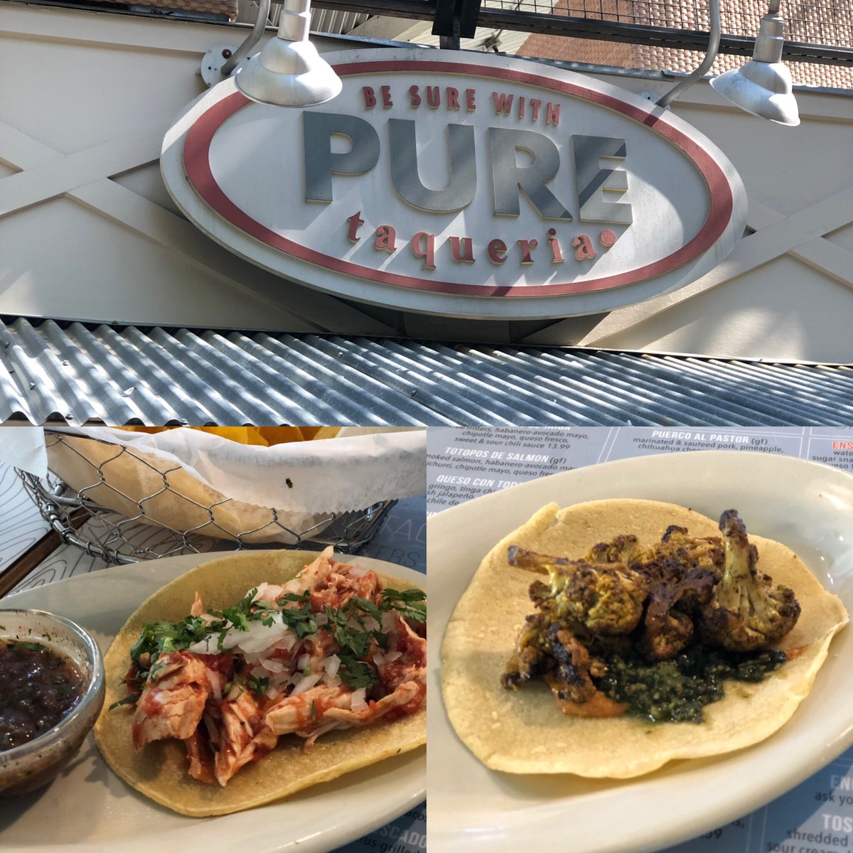 ConsumerKing's tweet photo. Amazing food at @PURETaqueriaNC today in @visitwdstkga #ACityUnexpected #woodstockGA
#DestinationWDSTK https://t.co/A1alxKPHJE