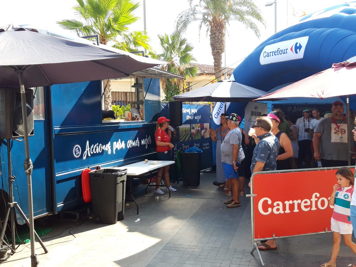 GarreVentas's tweet photo. #Salazones Garre en el foodftrack de #Carrefour #Vuelta2019 de #España en #Torrevieja, con el #garum de la región de #Murcia https://t.co/28BdBjW6fA https://t.co/T6iRrfxoji