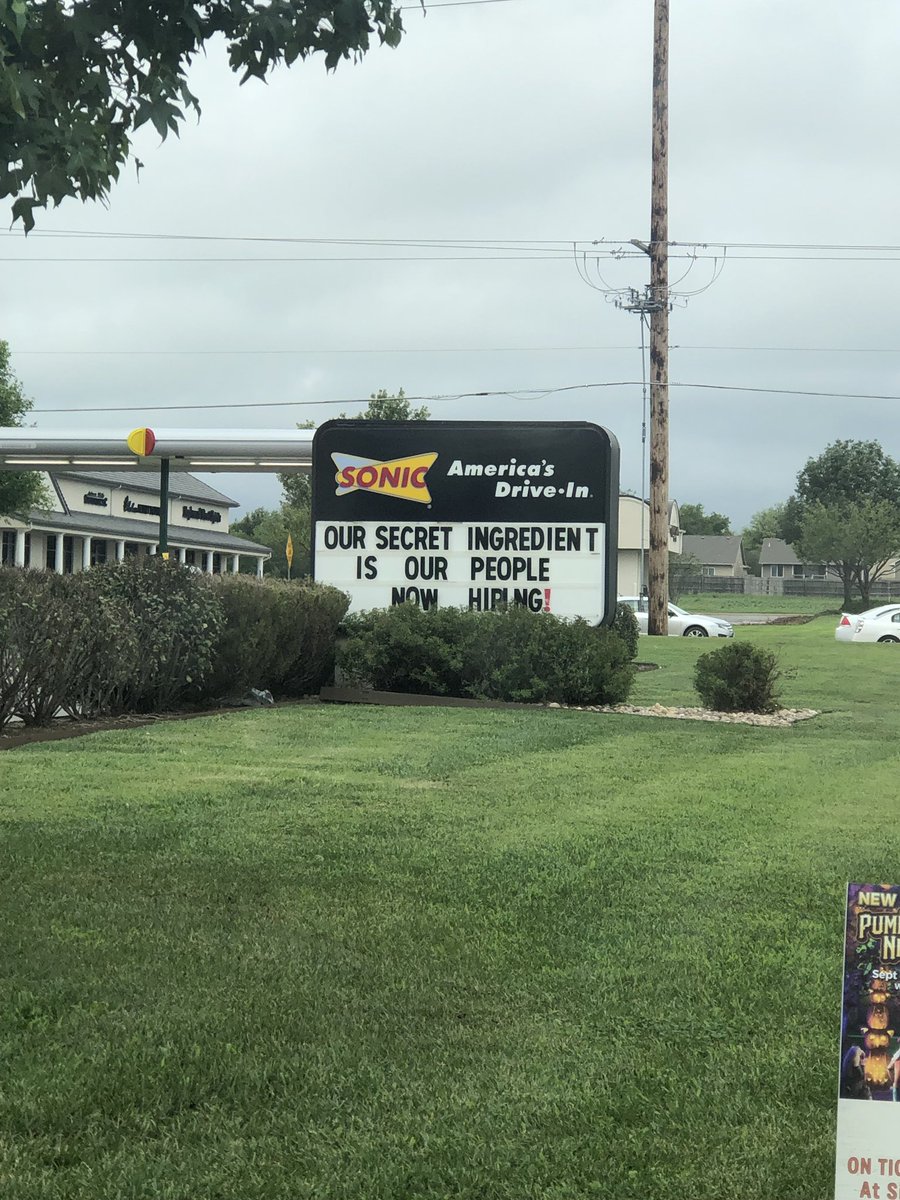 tafetters's tweet photo. I’m not sure I can ever eat @sonicdrivein again... at least we know why their turnover rate is so high. I’ll stick with @Wendys from now on. #cannibalswelcome #cannibalism #badadvertising #somesecretsshouldstaysecret https://t.co/LlRGqBIKDM