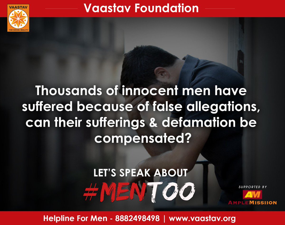 RajNgc's tweet photo. #SaveTheBro #MenToo #NoLaw4Men #GenderBiasedLaw #MensCommission #FakeCases #Scrap498a #MaleSuicieds #FakeFeminism #GenderEqulity
@PMOIndia
@narendramodi
@rastrapatibhvn
@aajtak
@ndtvindia
@ZeeNews
@abpnewshindi
@RSSorg
@rsprasad
@NavbharatTimes
@CMOfficeUP
@Uppolice
@dgpup https://t.co/1mSRQbfe5P