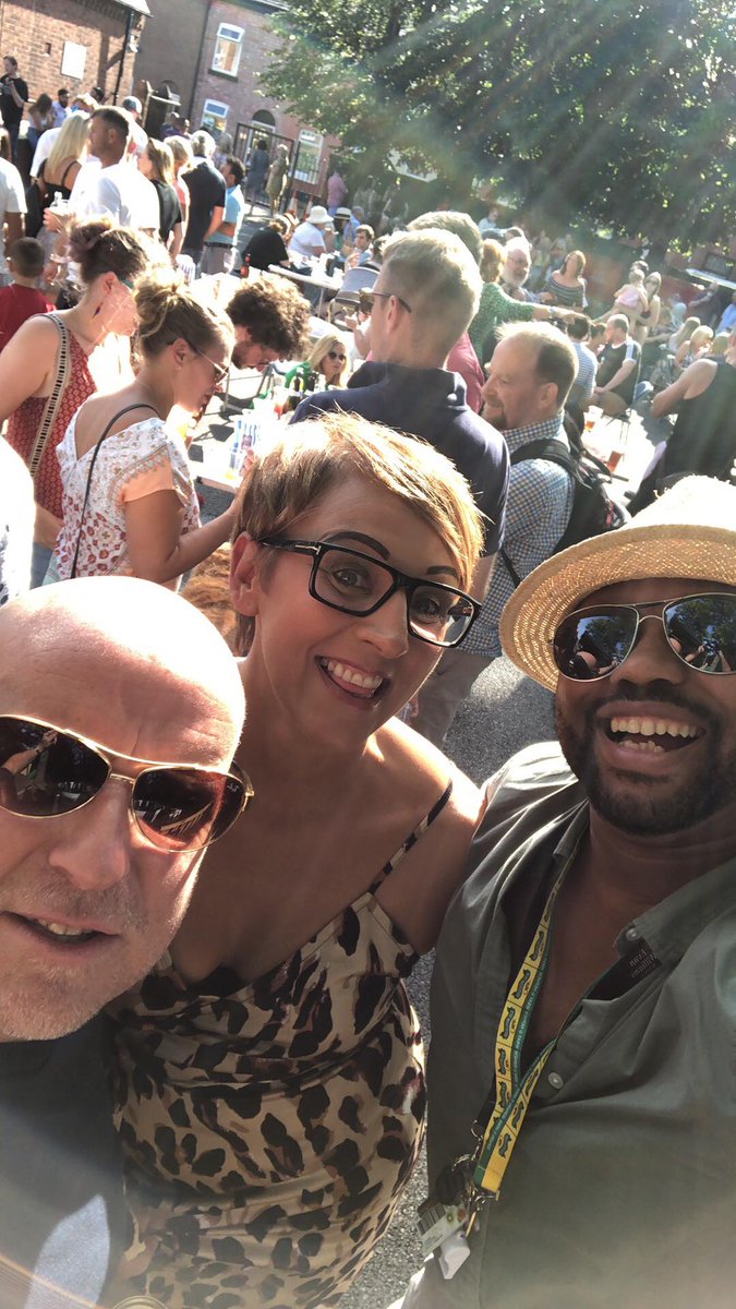 It's sunny and packed and we're having a blast! Come join us!